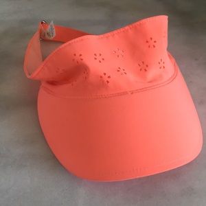 Lululemon neon visor